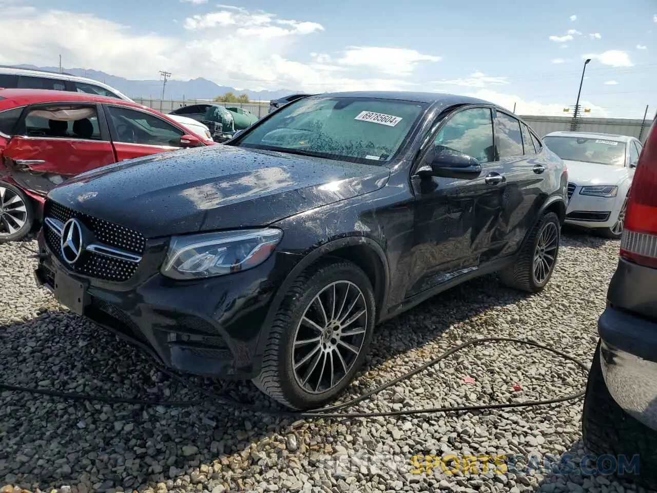1 Photograph of a damaged car WDC0J4KB2KF624315 MERCEDES-BENZ GLC-CLASS 2019
