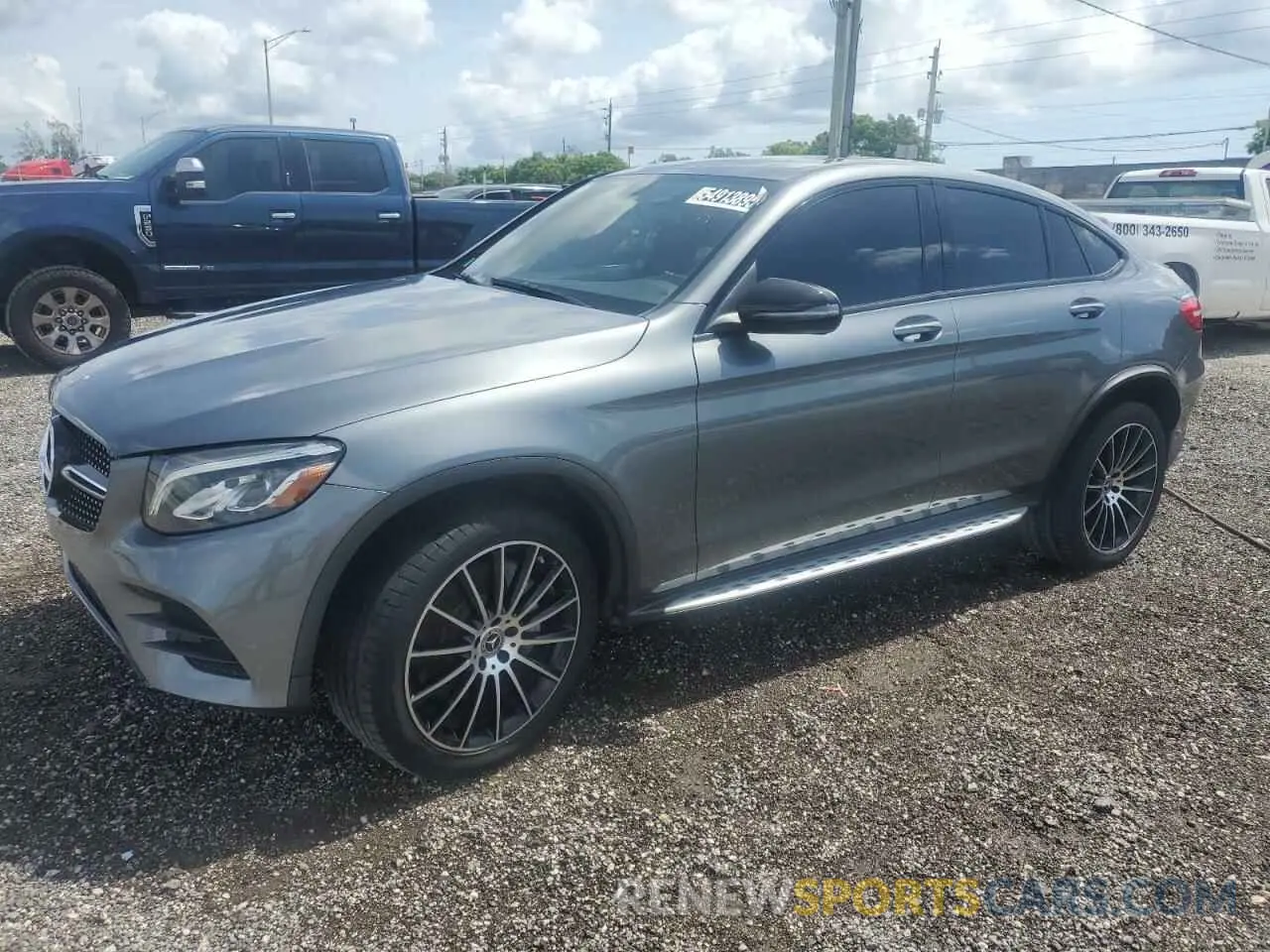 1 Photograph of a damaged car WDC0J4KB3KF504703 MERCEDES-BENZ GLC-CLASS 2019