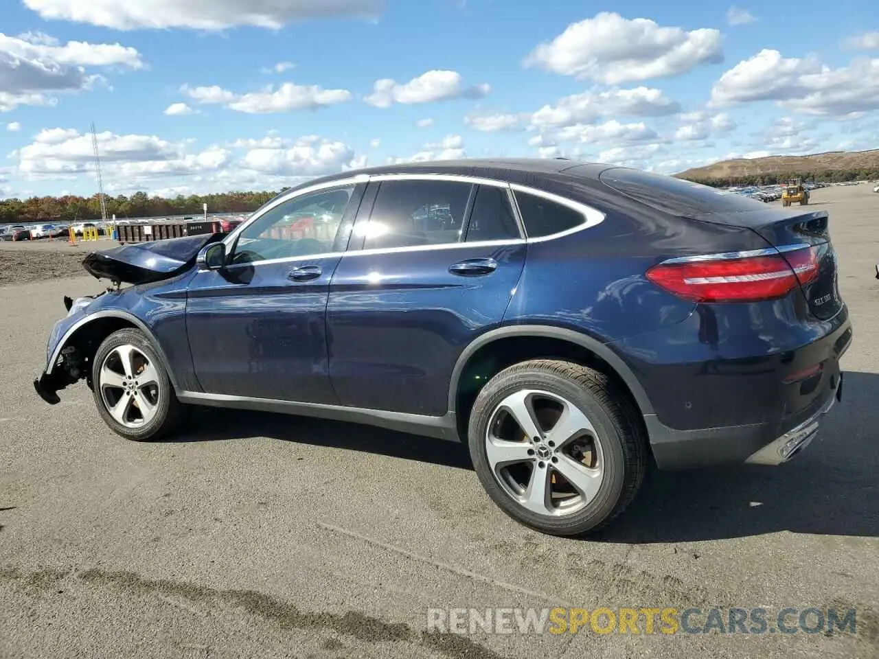 2 Photograph of a damaged car WDC0J4KB6KF541941 MERCEDES-BENZ GLC-CLASS 2019