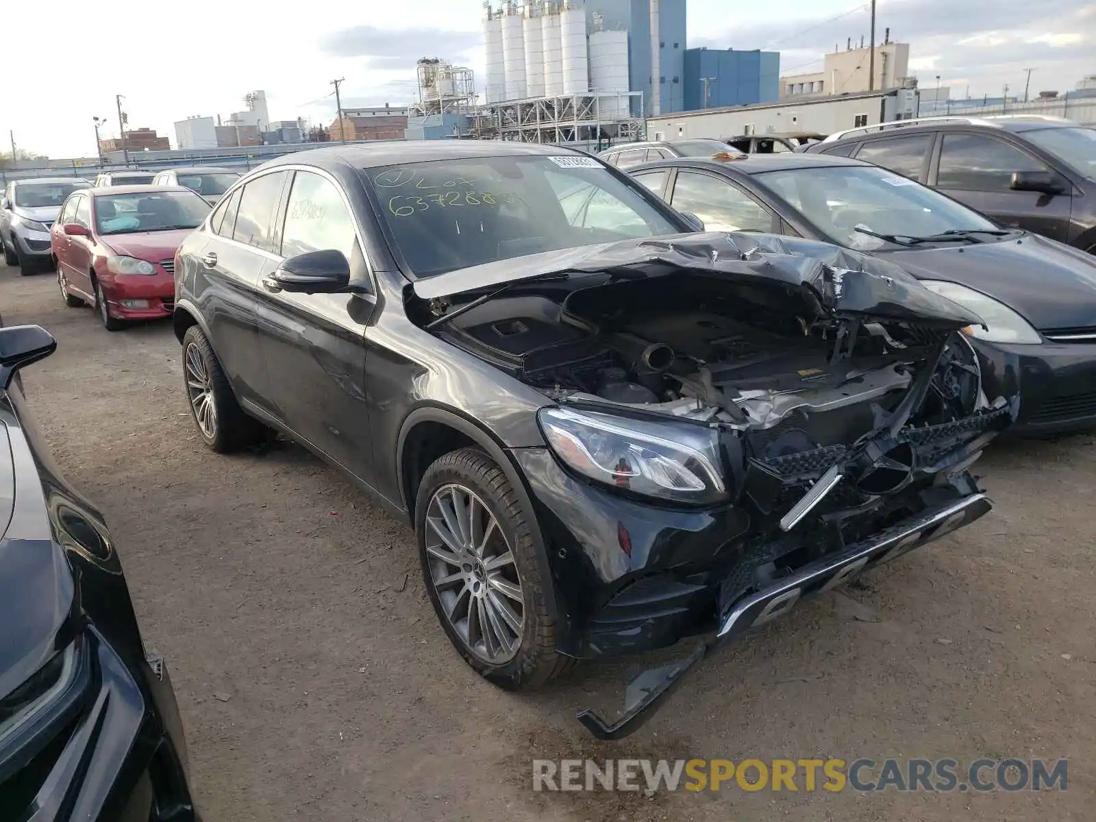 1 Photograph of a damaged car WDC0J4KBXKF521837 MERCEDES-BENZ GLC-CLASS 2019