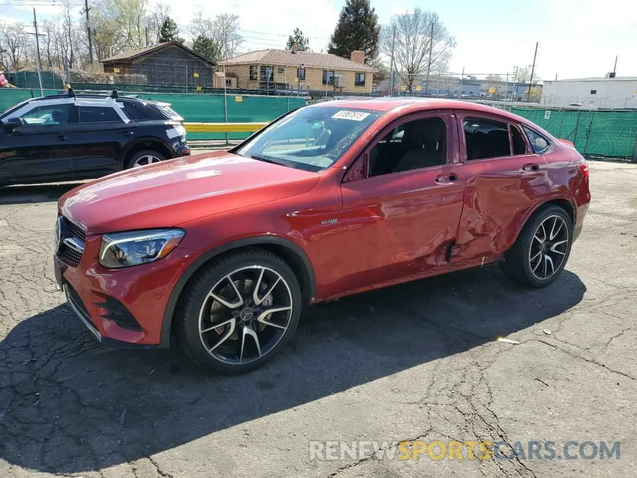 1 Photograph of a damaged car WDC0J6EBXKF534806 MERCEDES-BENZ GLC-CLASS 2019