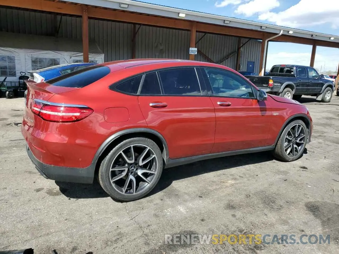 3 Photograph of a damaged car WDC0J6EBXKF534806 MERCEDES-BENZ GLC-CLASS 2019