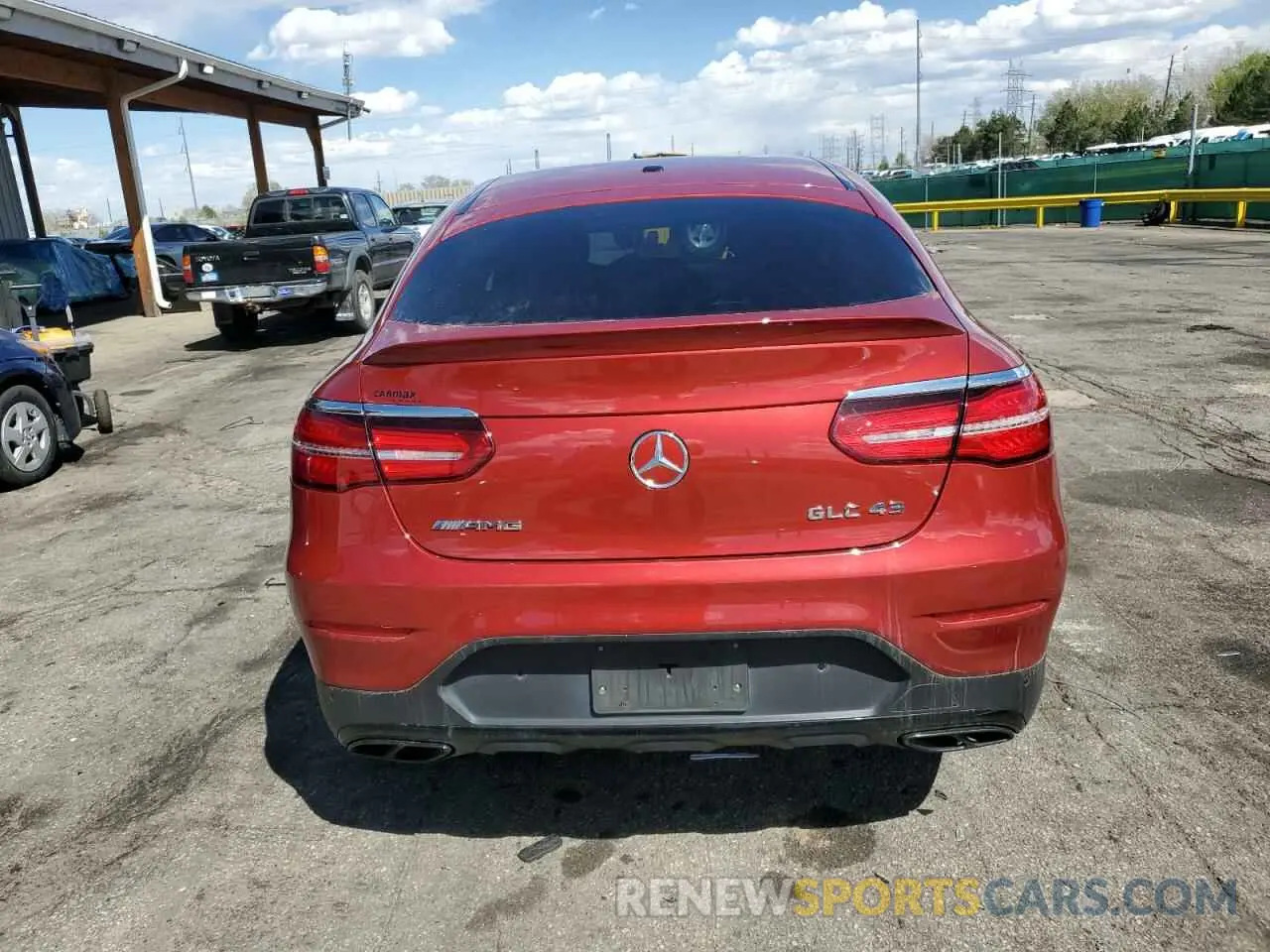 6 Photograph of a damaged car WDC0J6EBXKF534806 MERCEDES-BENZ GLC-CLASS 2019
