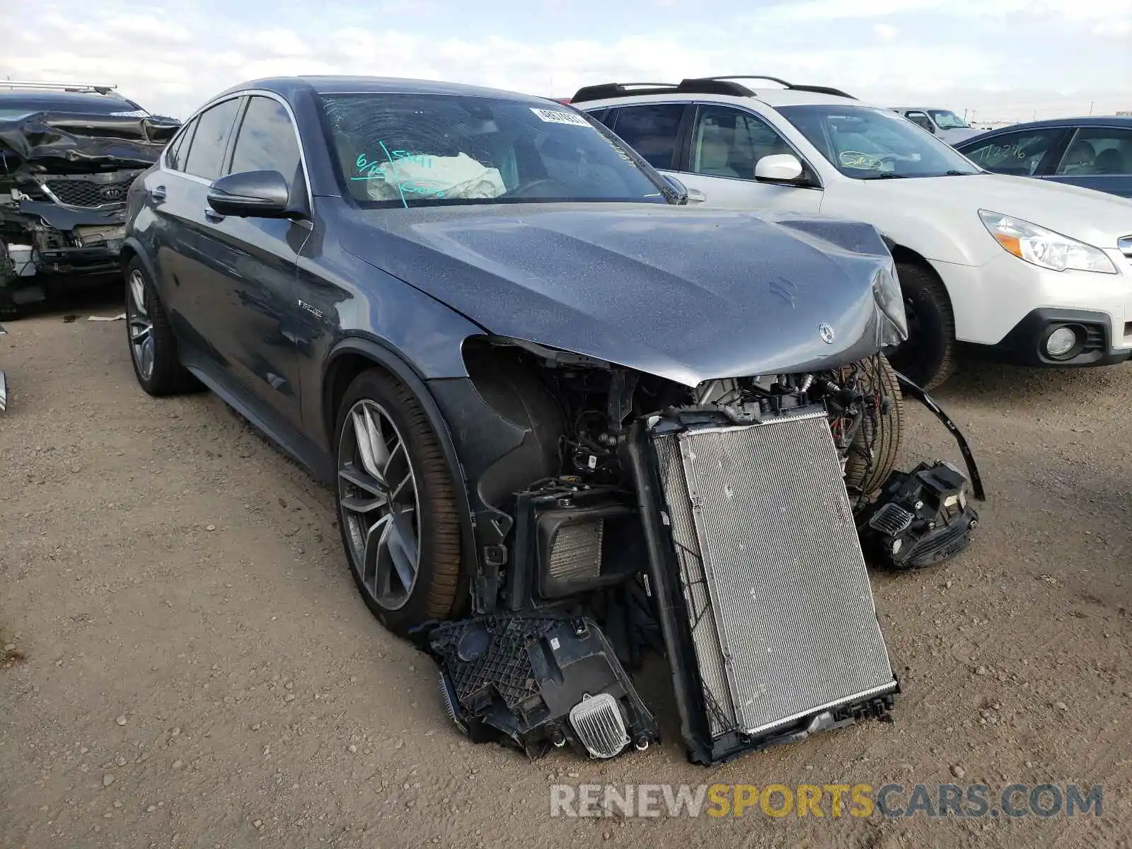 1 Photograph of a damaged car WDC0J8JBXKF495622 MERCEDES-BENZ GLC-CLASS 2019