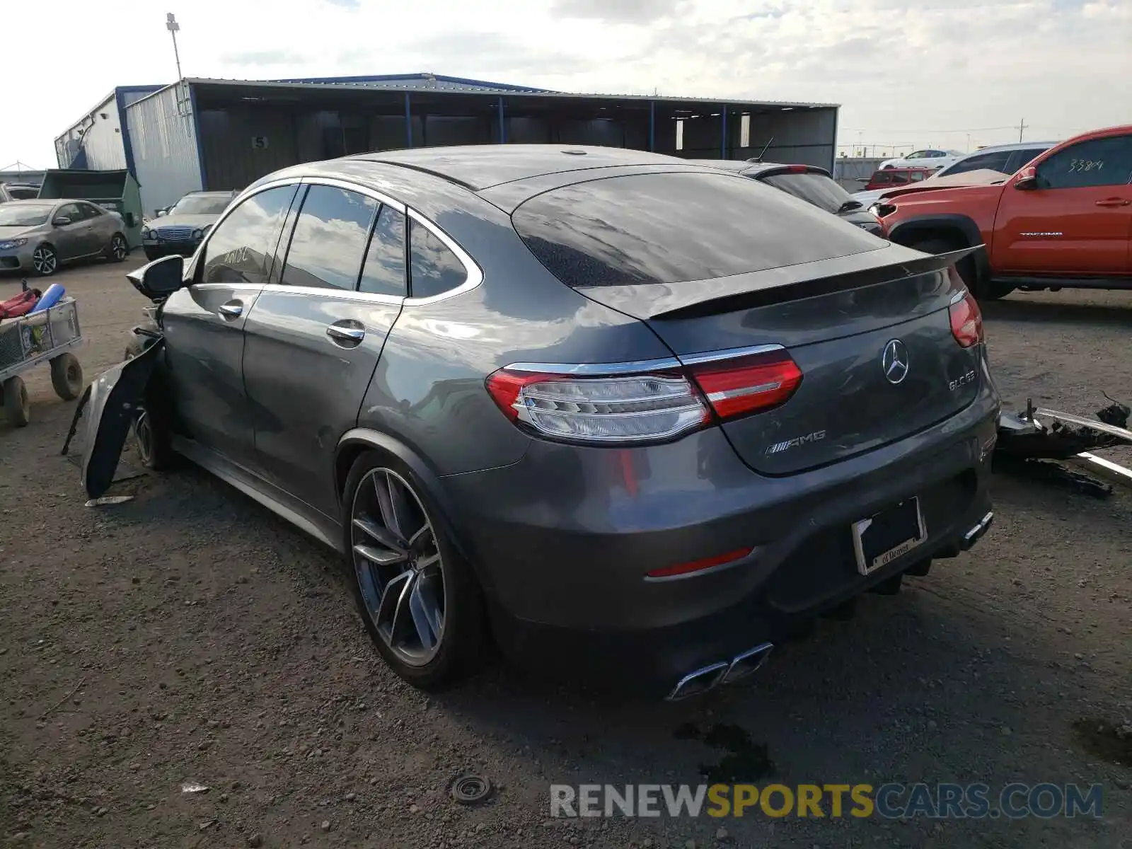 3 Photograph of a damaged car WDC0J8JBXKF495622 MERCEDES-BENZ GLC-CLASS 2019