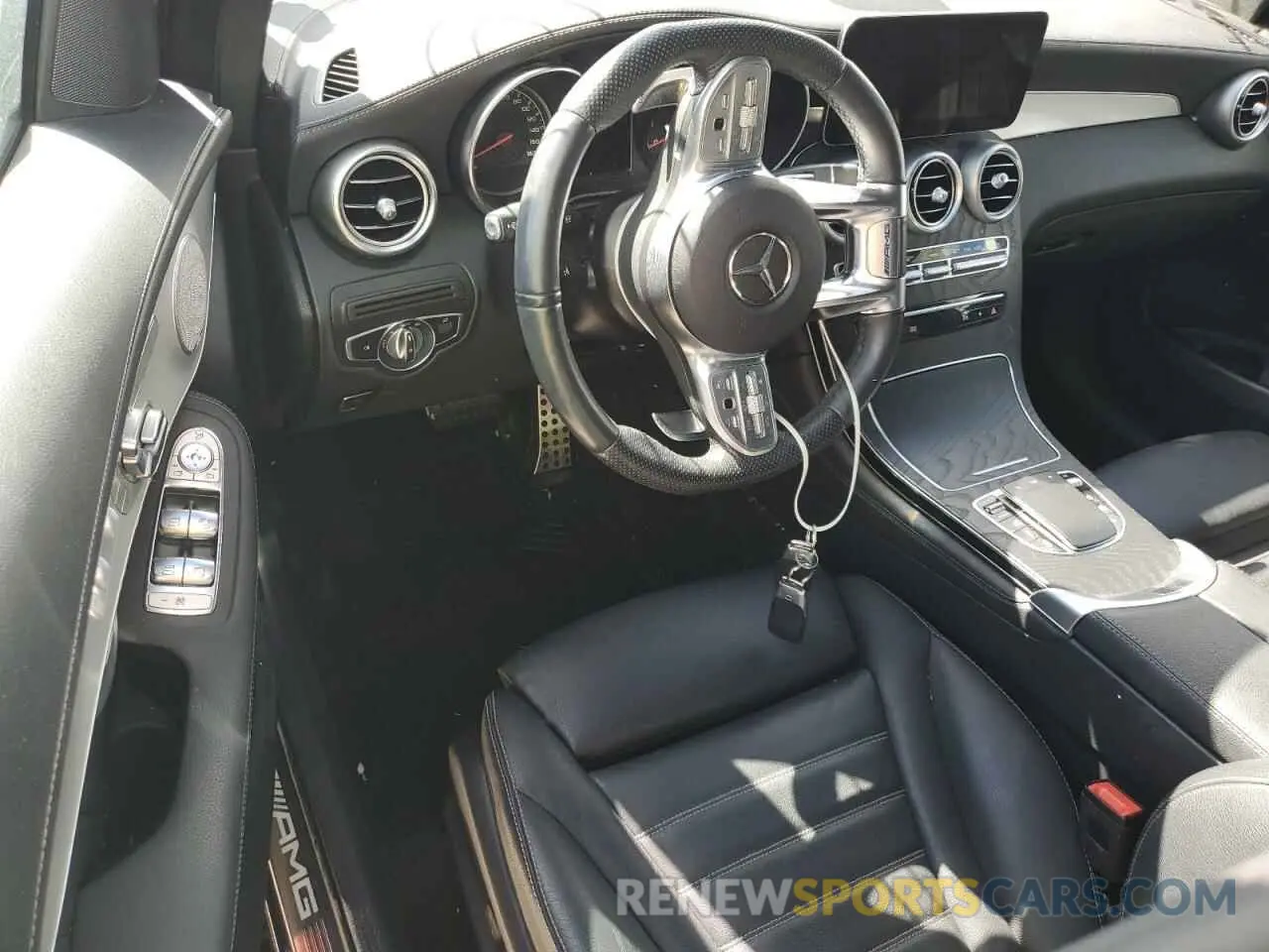8 Photograph of a damaged car W1N0G6EB0LF801501 MERCEDES-BENZ GLC-CLASS 2020