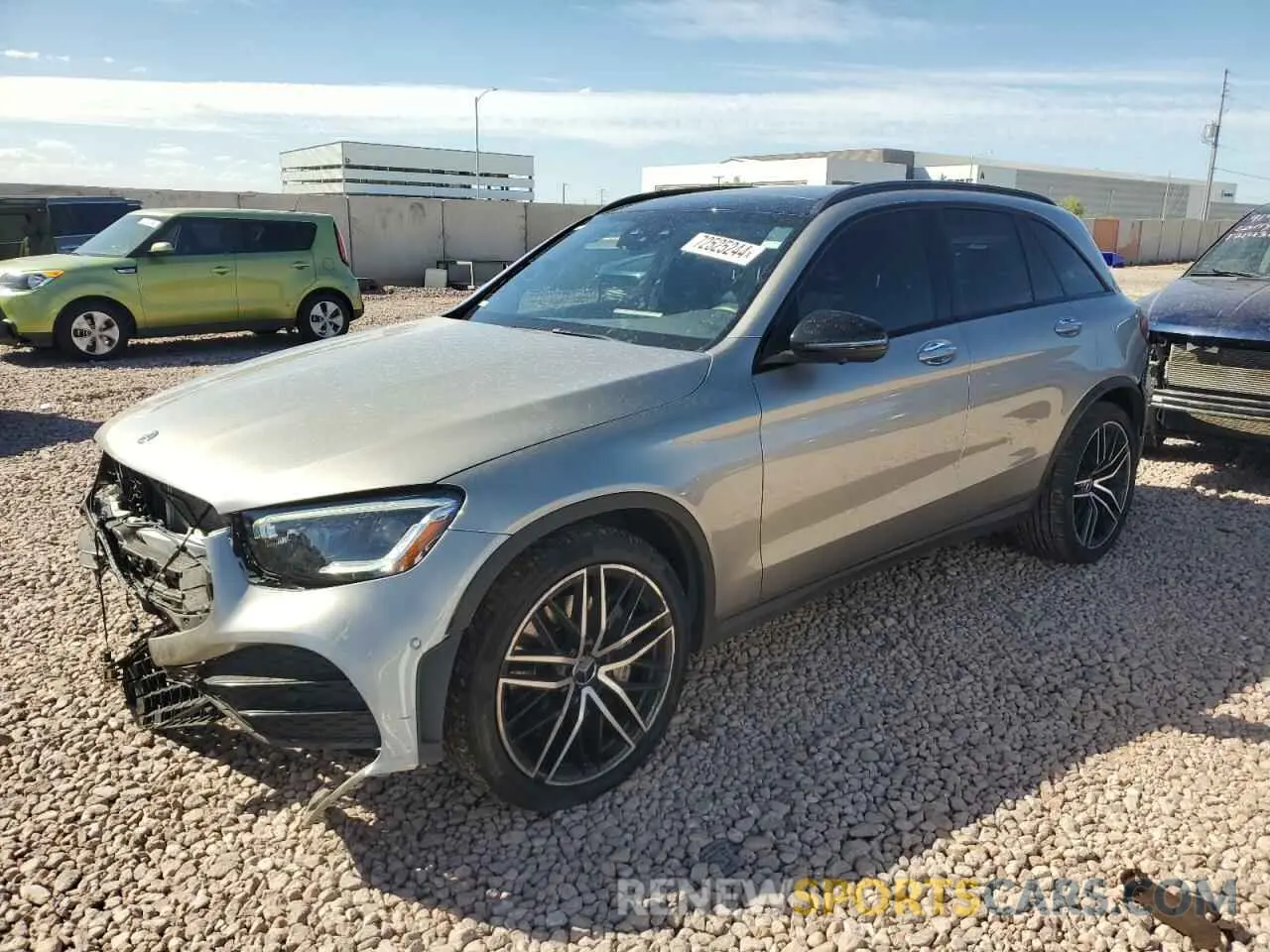 1 Photograph of a damaged car W1N0G6EB3LF814730 MERCEDES-BENZ GLC-CLASS 2020