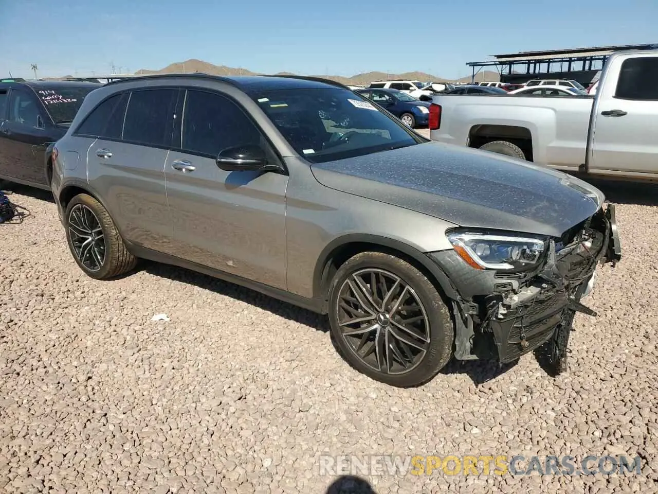 4 Photograph of a damaged car W1N0G6EB3LF814730 MERCEDES-BENZ GLC-CLASS 2020
