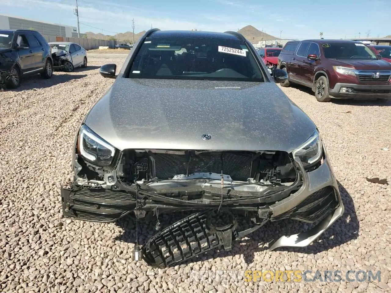 5 Photograph of a damaged car W1N0G6EB3LF814730 MERCEDES-BENZ GLC-CLASS 2020