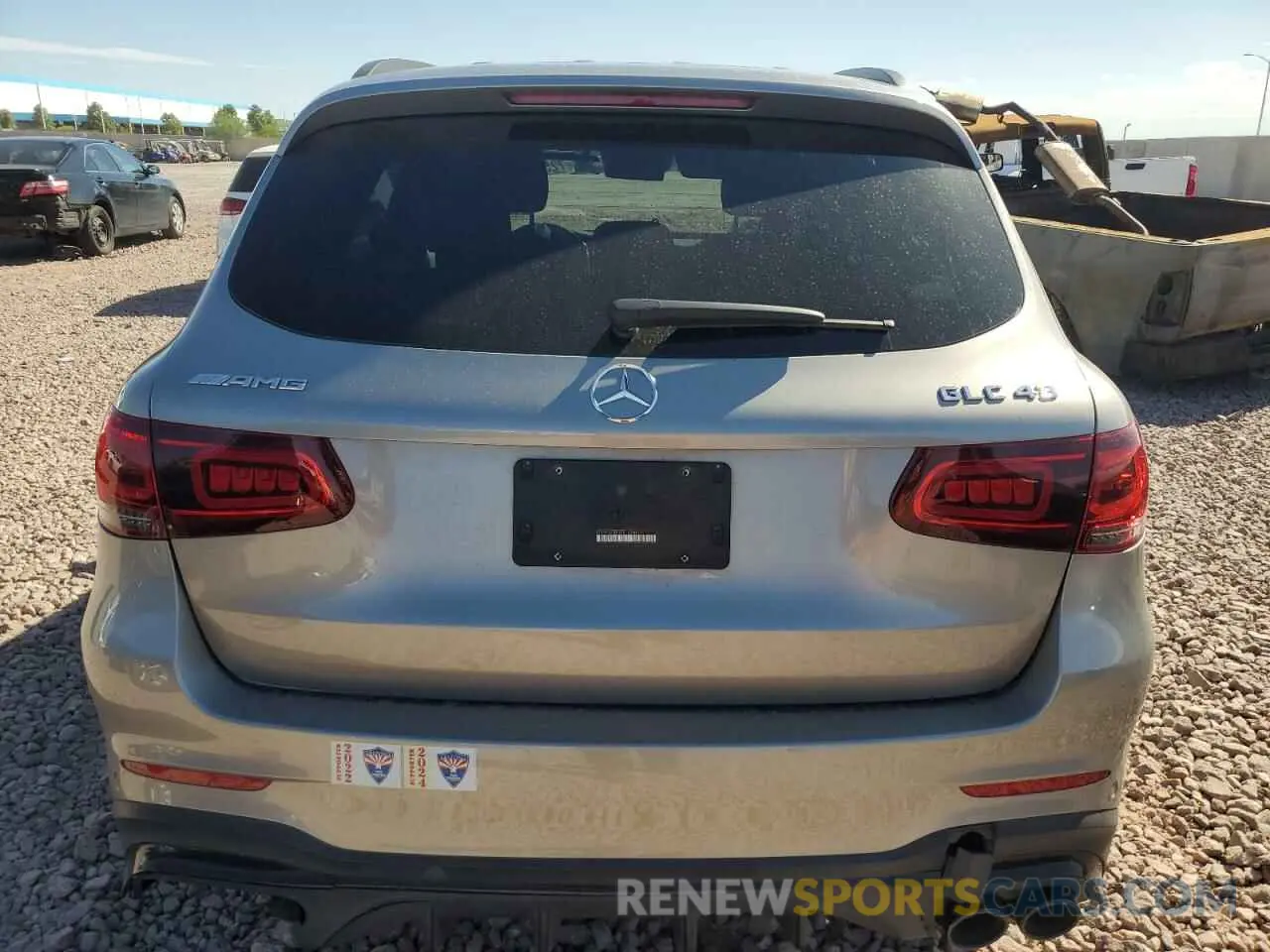 6 Photograph of a damaged car W1N0G6EB3LF814730 MERCEDES-BENZ GLC-CLASS 2020