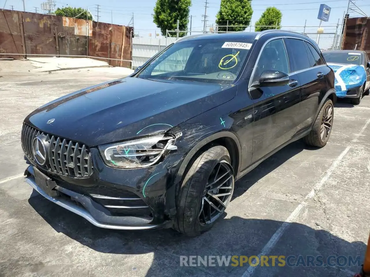 1 Photograph of a damaged car W1N0G6EB7LV233074 MERCEDES-BENZ GLC-CLASS 2020
