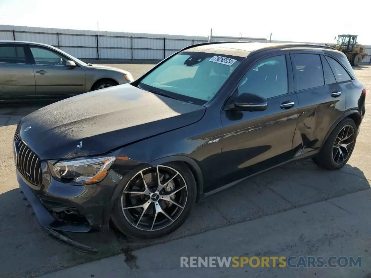 1 Photograph of a damaged car W1N0G6EB8LF792000 MERCEDES-BENZ GLC-CLASS 2020