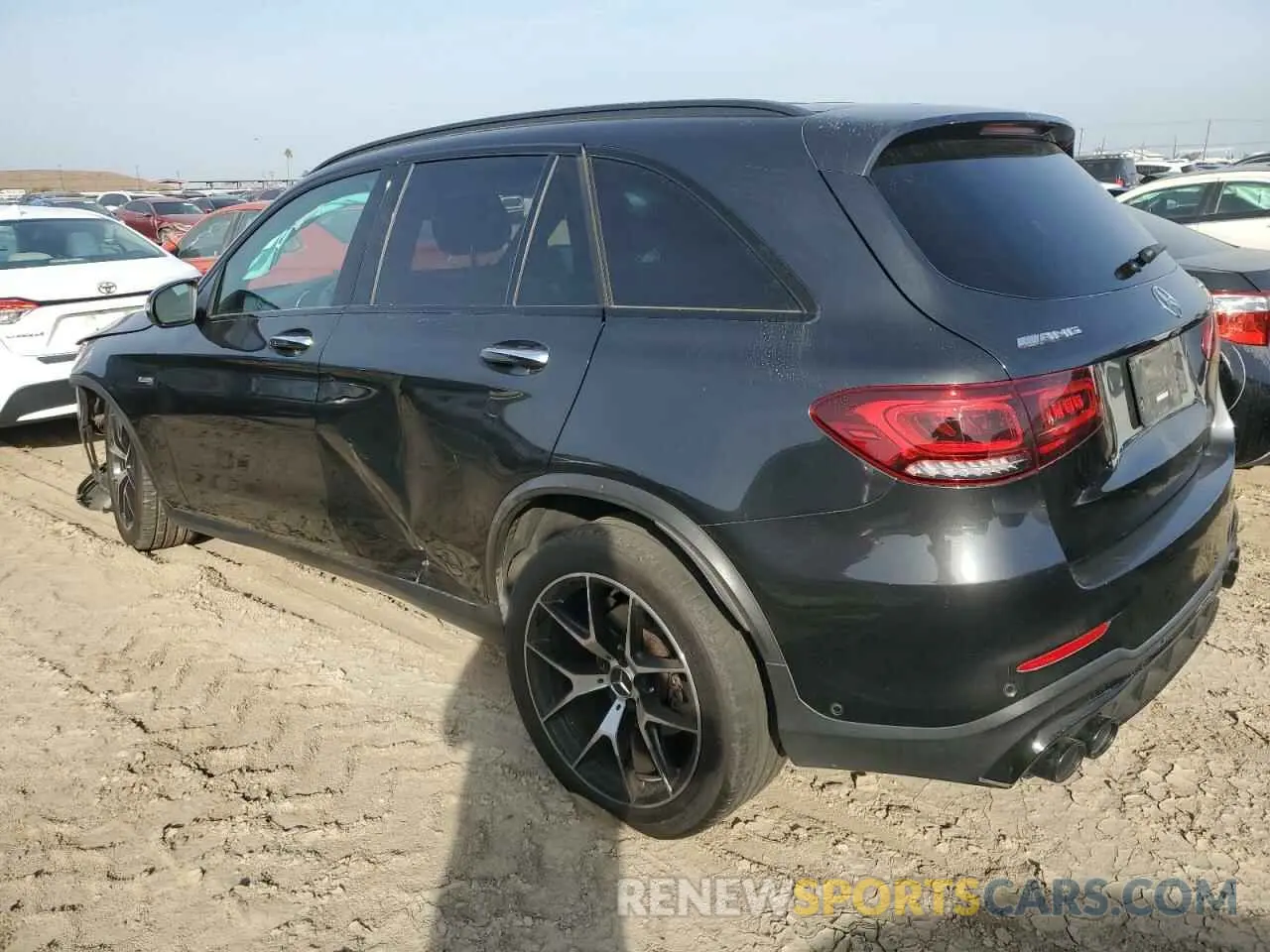 2 Photograph of a damaged car W1N0G6EB8LF792000 MERCEDES-BENZ GLC-CLASS 2020