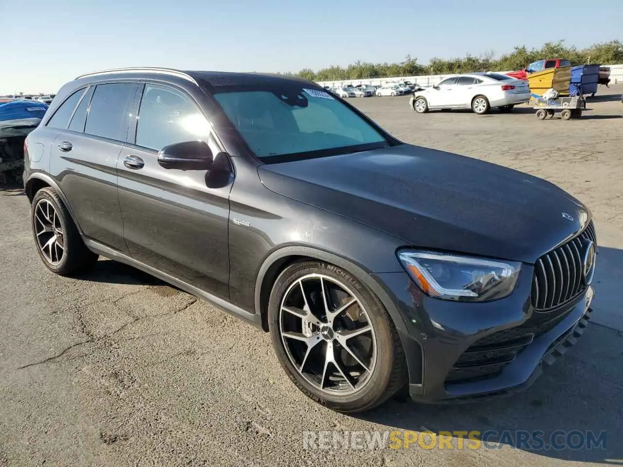 4 Photograph of a damaged car W1N0G6EB8LF792000 MERCEDES-BENZ GLC-CLASS 2020