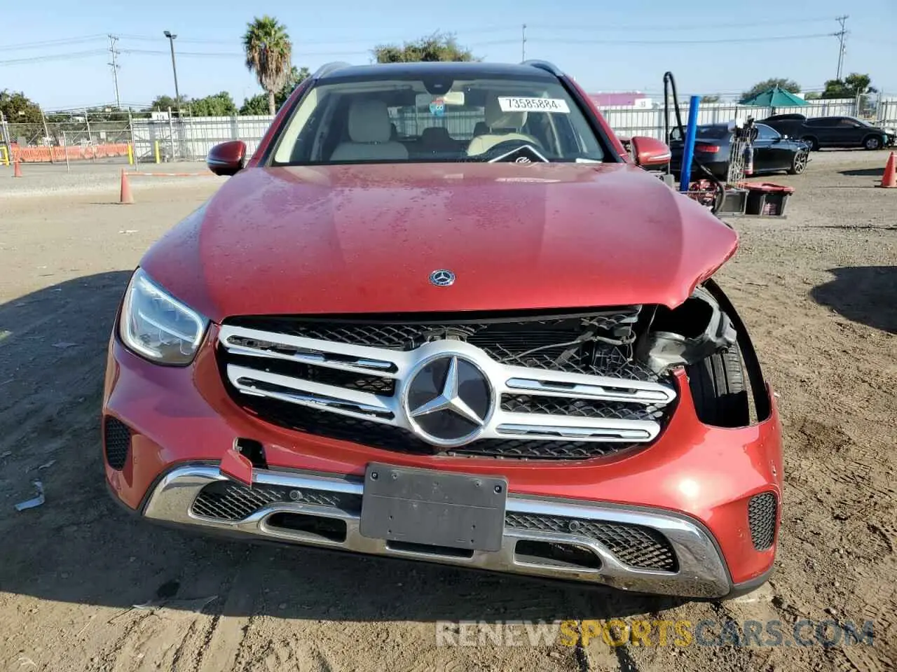 5 Photograph of a damaged car W1N0G8DB1LV262342 MERCEDES-BENZ GLC-CLASS 2020