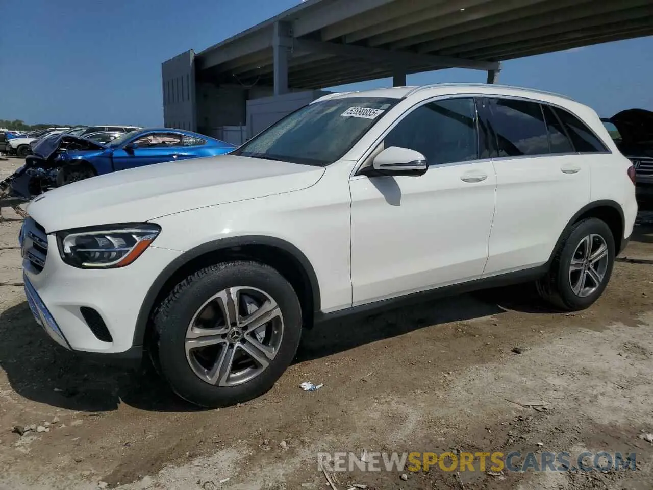 1 Photograph of a damaged car W1N0G8DB2LF776694 MERCEDES-BENZ GLC-CLASS 2020