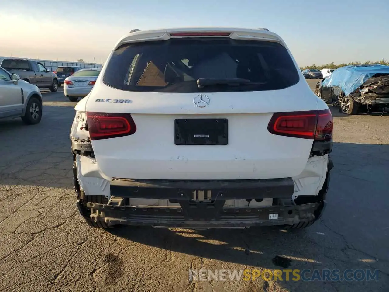 6 Photograph of a damaged car W1N0G8DB2LV257487 MERCEDES-BENZ GLC-CLASS 2020