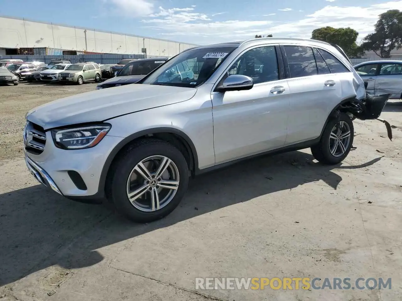 1 Photograph of a damaged car W1N0G8DB3LF782715 MERCEDES-BENZ GLC-CLASS 2020
