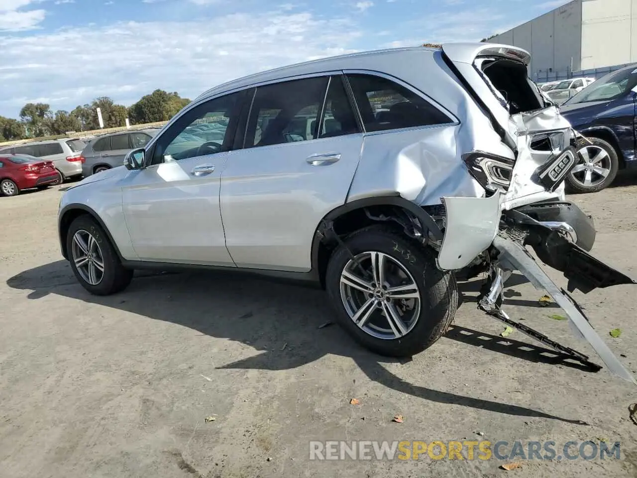 2 Photograph of a damaged car W1N0G8DB3LF782715 MERCEDES-BENZ GLC-CLASS 2020