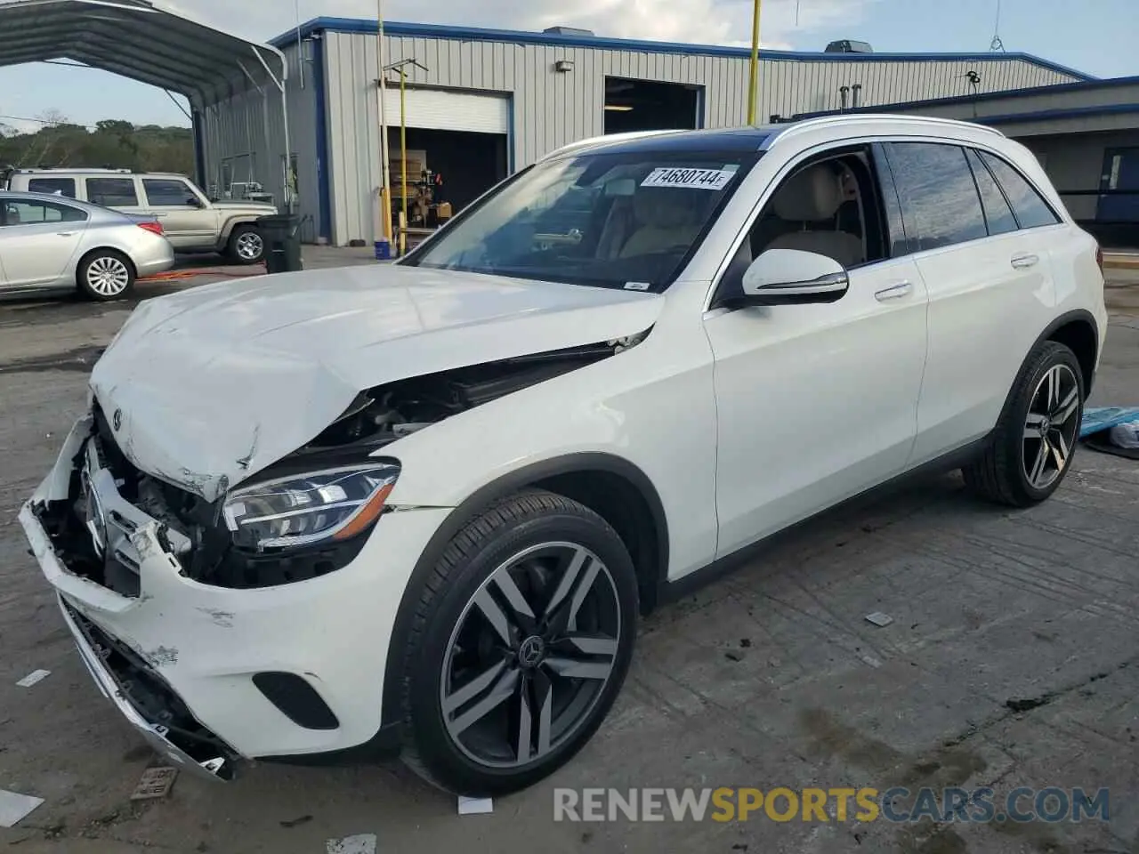 1 Photograph of a damaged car W1N0G8DB3LV261631 MERCEDES-BENZ GLC-CLASS 2020