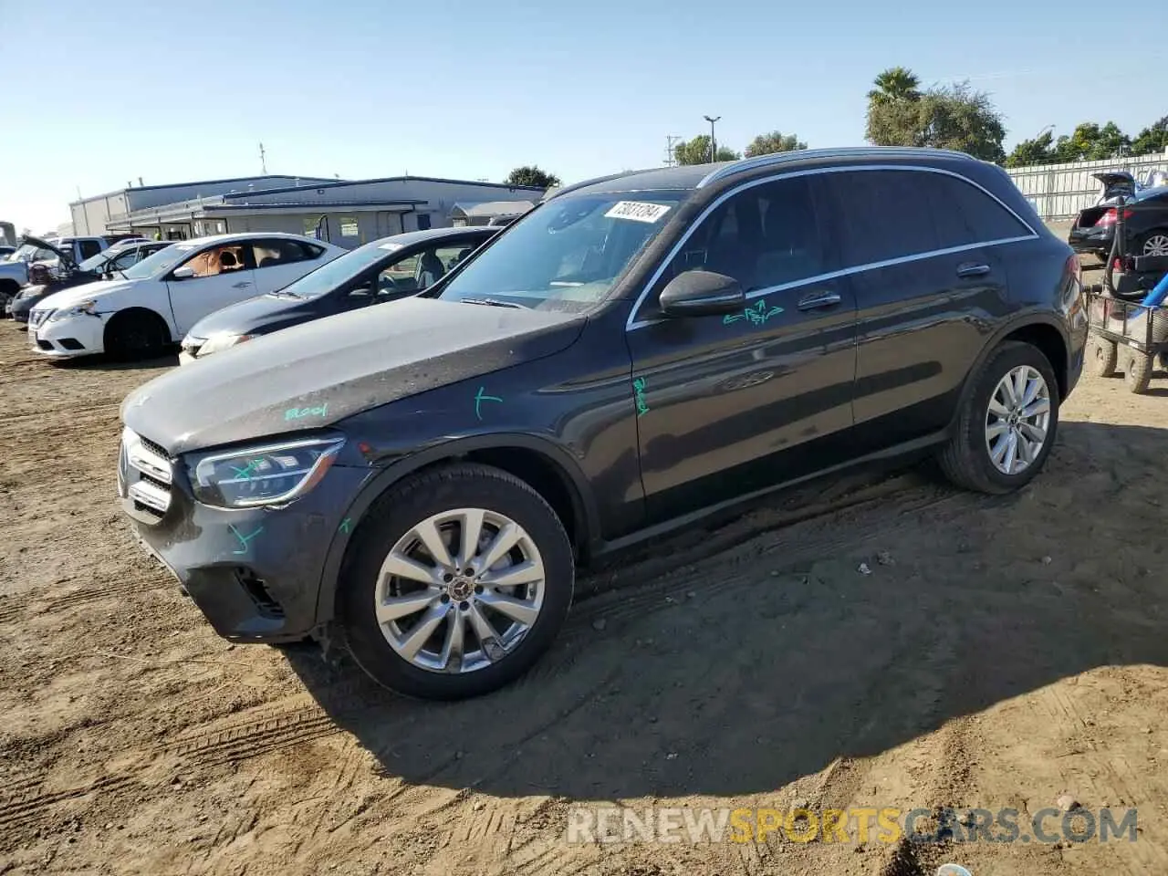 1 Photograph of a damaged car W1N0G8DB6LF771448 MERCEDES-BENZ GLC-CLASS 2020