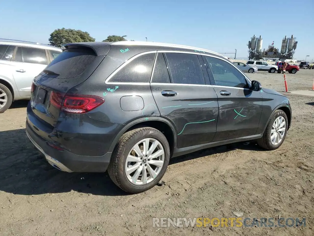 3 Photograph of a damaged car W1N0G8DB6LF771448 MERCEDES-BENZ GLC-CLASS 2020