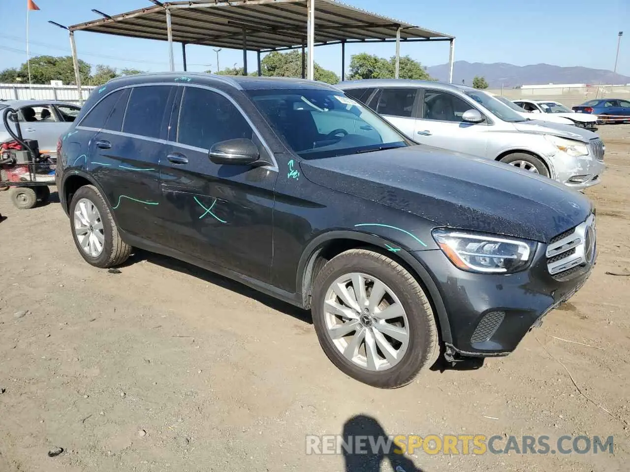 4 Photograph of a damaged car W1N0G8DB6LF771448 MERCEDES-BENZ GLC-CLASS 2020