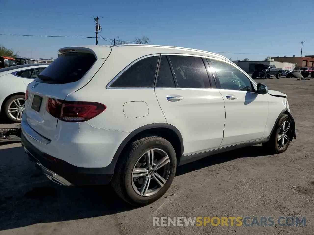 3 Photograph of a damaged car W1N0G8DB6LF805243 MERCEDES-BENZ GLC-CLASS 2020