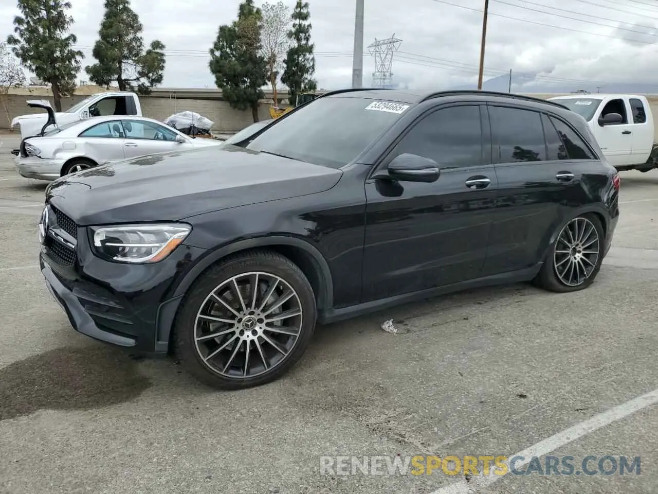 1 Photograph of a damaged car W1N0G8DB7LF828241 MERCEDES-BENZ GLC-CLASS 2020