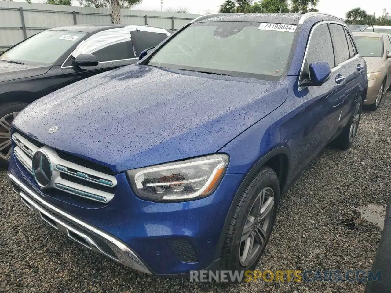 1 Photograph of a damaged car W1N0G8DB8LF811531 MERCEDES-BENZ GLC-CLASS 2020