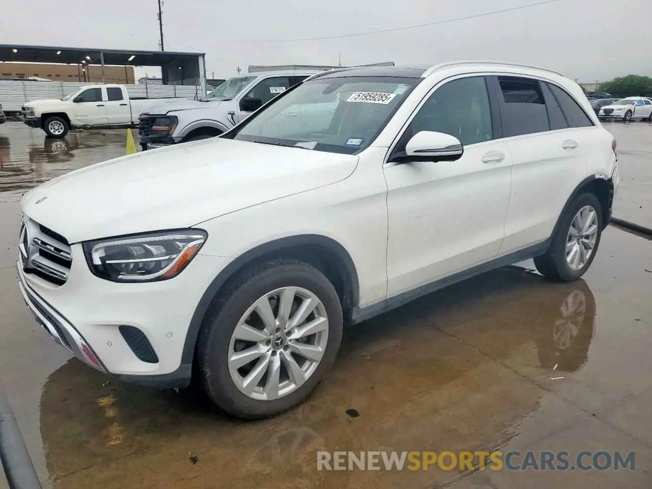 1 Photograph of a damaged car W1N0G8DB8LF828040 MERCEDES-BENZ GLC-CLASS 2020