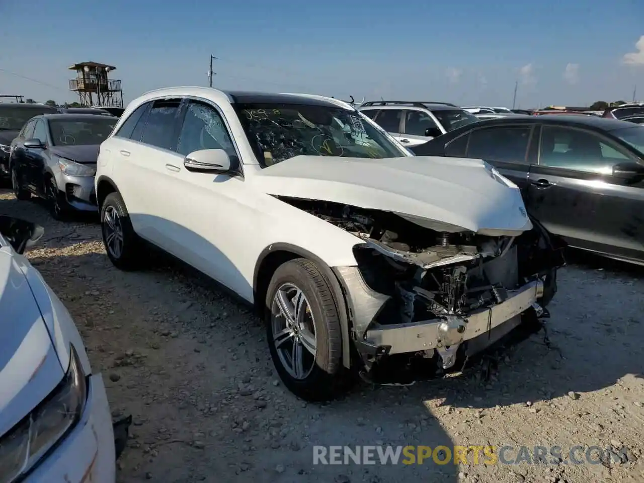 1 Photograph of a damaged car W1N0G8DB9LF797414 MERCEDES-BENZ GLC-CLASS 2020