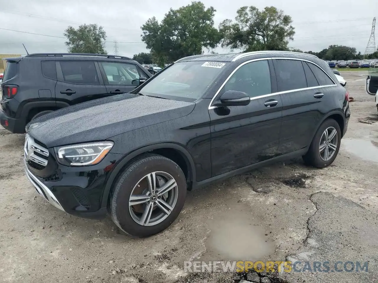 1 Photograph of a damaged car W1N0G8DB9LF851701 MERCEDES-BENZ GLC-CLASS 2020