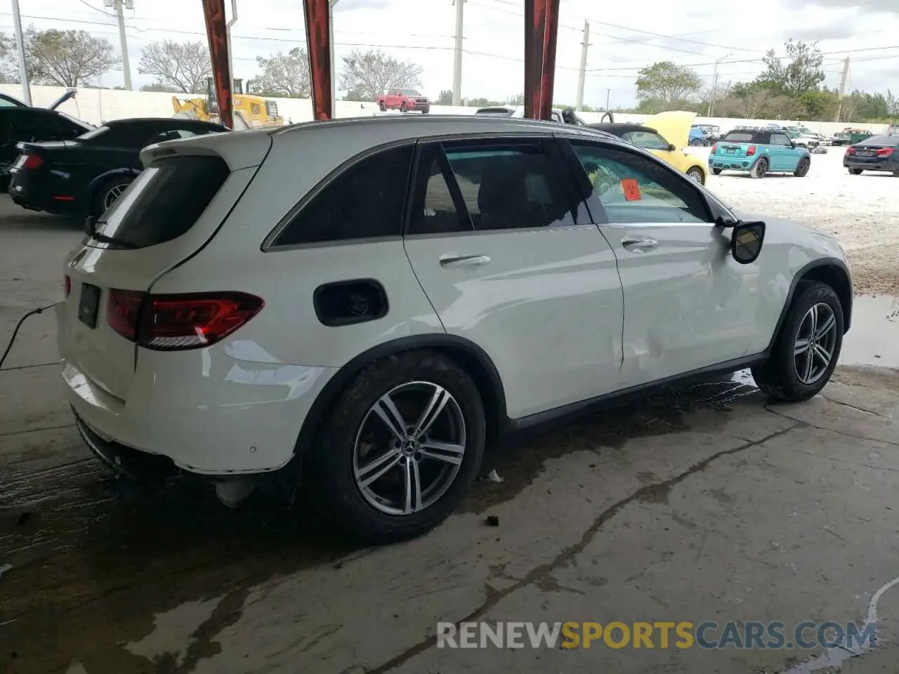 3 Photograph of a damaged car W1N0G8DB9LV260743 MERCEDES-BENZ GLC-CLASS 2020