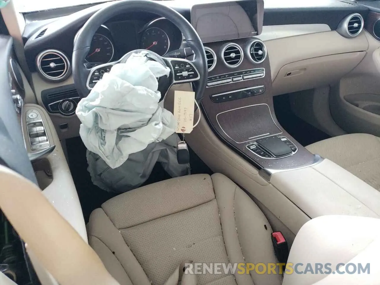 8 Photograph of a damaged car W1N0G8DB9LV260743 MERCEDES-BENZ GLC-CLASS 2020