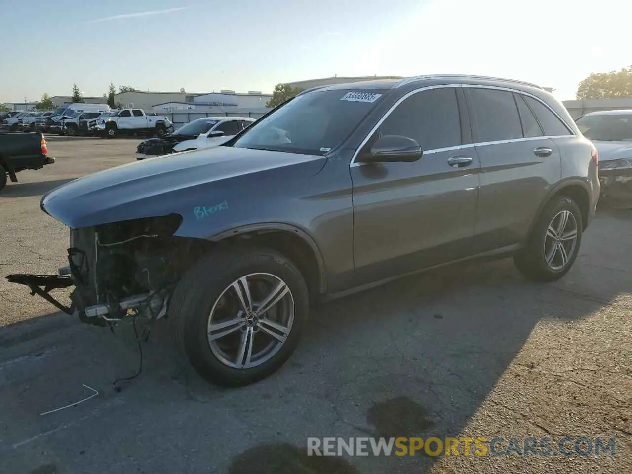 1 Photograph of a damaged car W1N0G8DBXLF763269 MERCEDES-BENZ GLC-CLASS 2020