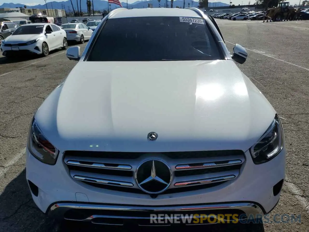 5 Photograph of a damaged car W1N0G8DBXLF802572 MERCEDES-BENZ GLC-CLASS 2020