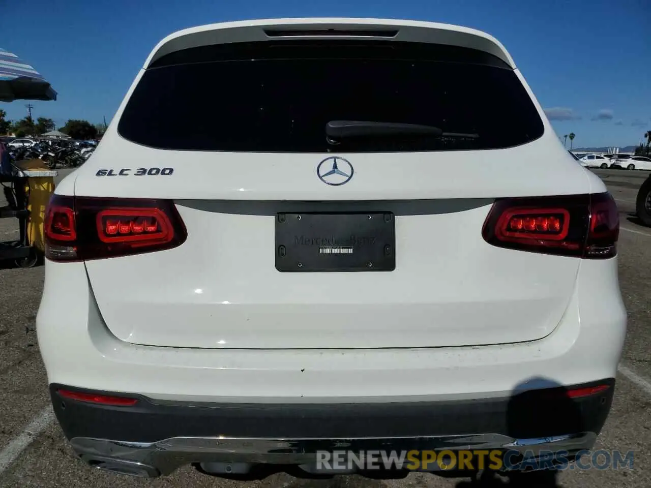 6 Photograph of a damaged car W1N0G8DBXLF802572 MERCEDES-BENZ GLC-CLASS 2020
