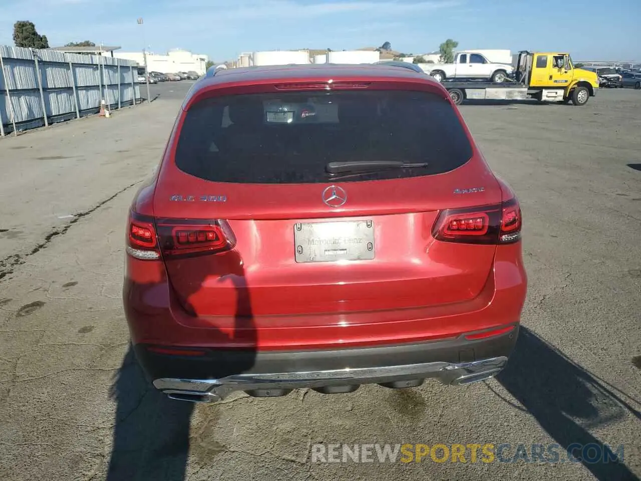 6 Photograph of a damaged car W1N0G8EB0LF826328 MERCEDES-BENZ GLC-CLASS 2020