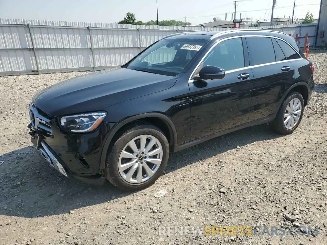 1 Photograph of a damaged car W1N0G8EB2LF849612 MERCEDES-BENZ GLC-CLASS 2020