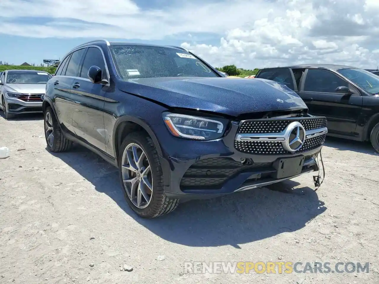 1 Photograph of a damaged car W1N0G8EB2LF855071 MERCEDES-BENZ GLC-CLASS 2020