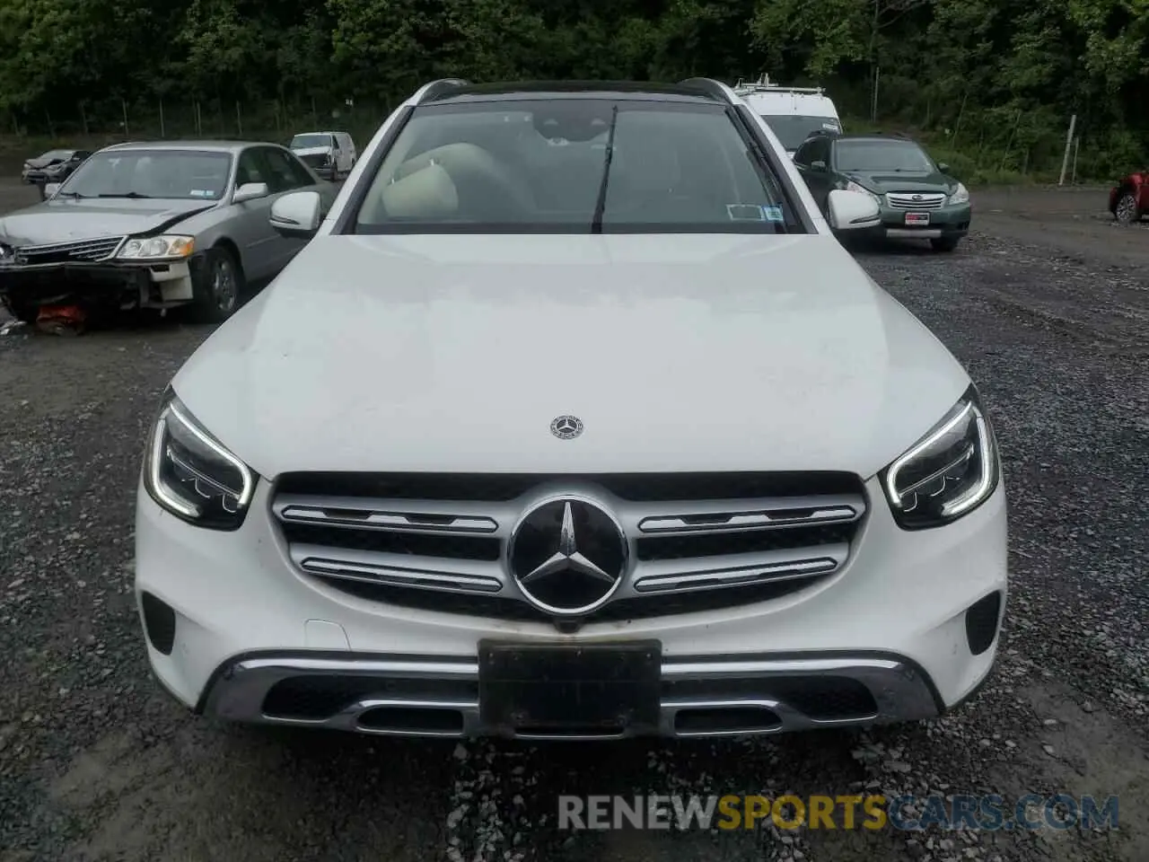 5 Photograph of a damaged car W1N0G8EB3LF764830 MERCEDES-BENZ GLC-CLASS 2020