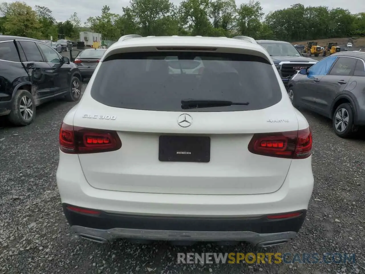 6 Photograph of a damaged car W1N0G8EB3LF764830 MERCEDES-BENZ GLC-CLASS 2020