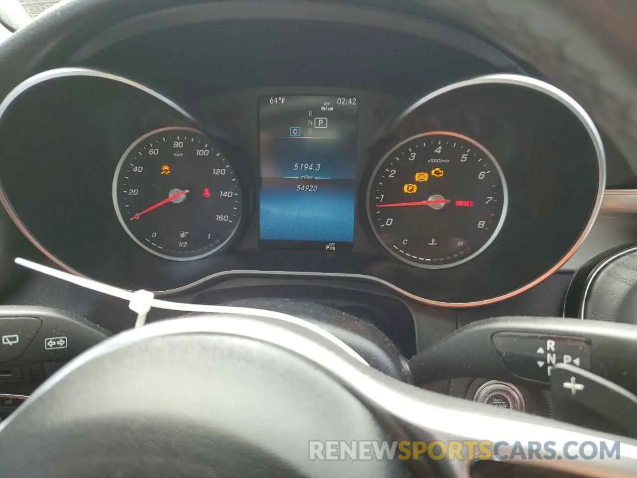 9 Photograph of a damaged car W1N0G8EB3LF841728 MERCEDES-BENZ GLC-CLASS 2020