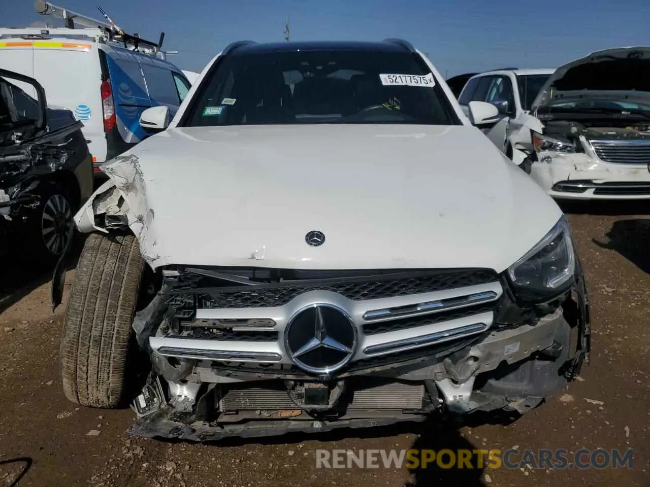 5 Photograph of a damaged car W1N0G8EB6LF797451 MERCEDES-BENZ GLC-CLASS 2020