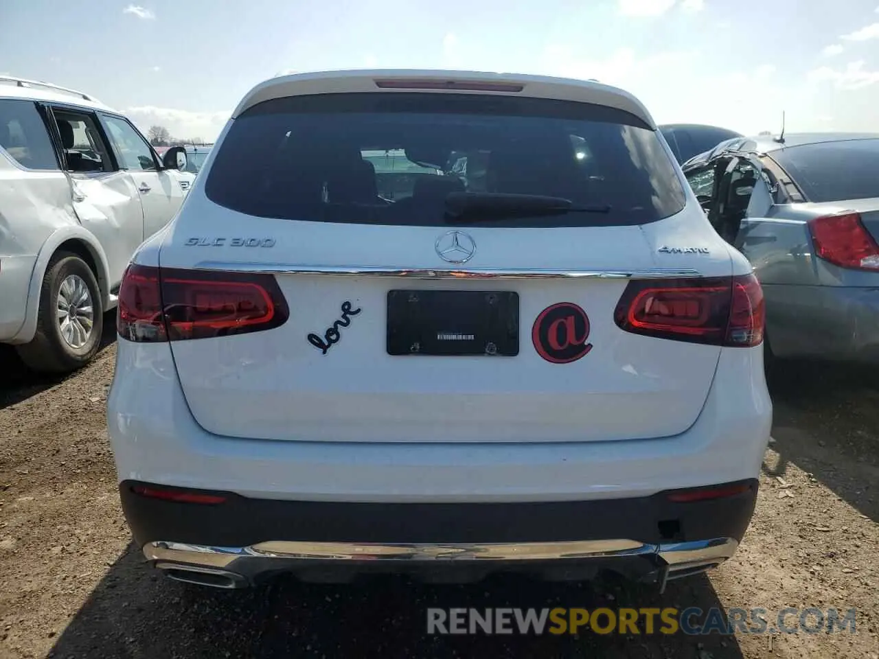6 Photograph of a damaged car W1N0G8EB6LF797451 MERCEDES-BENZ GLC-CLASS 2020