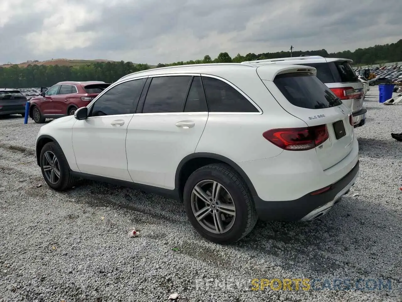 2 Photograph of a damaged car W1N0G8EB7LF773546 MERCEDES-BENZ GLC-CLASS 2020