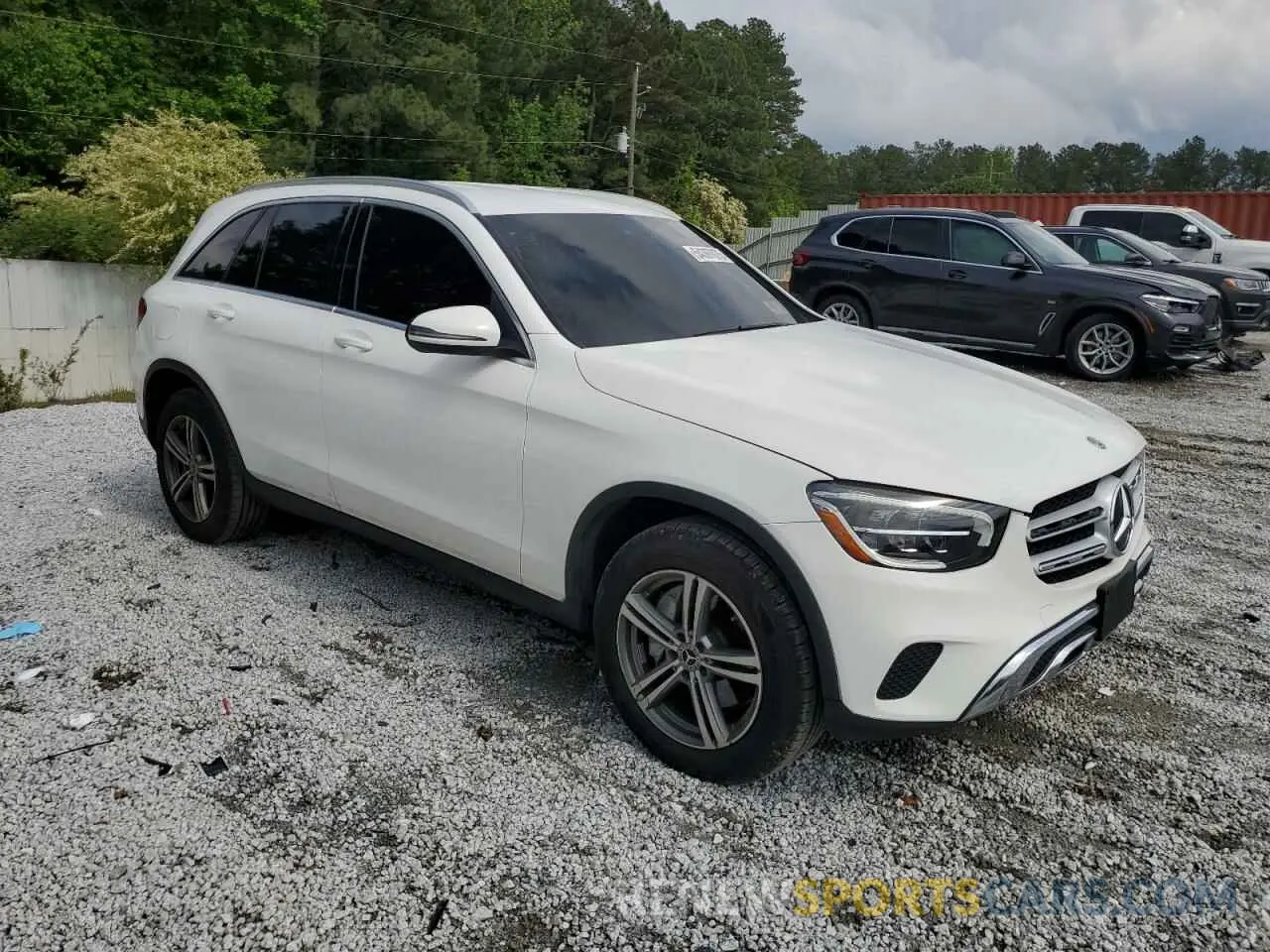 4 Photograph of a damaged car W1N0G8EB7LF773546 MERCEDES-BENZ GLC-CLASS 2020