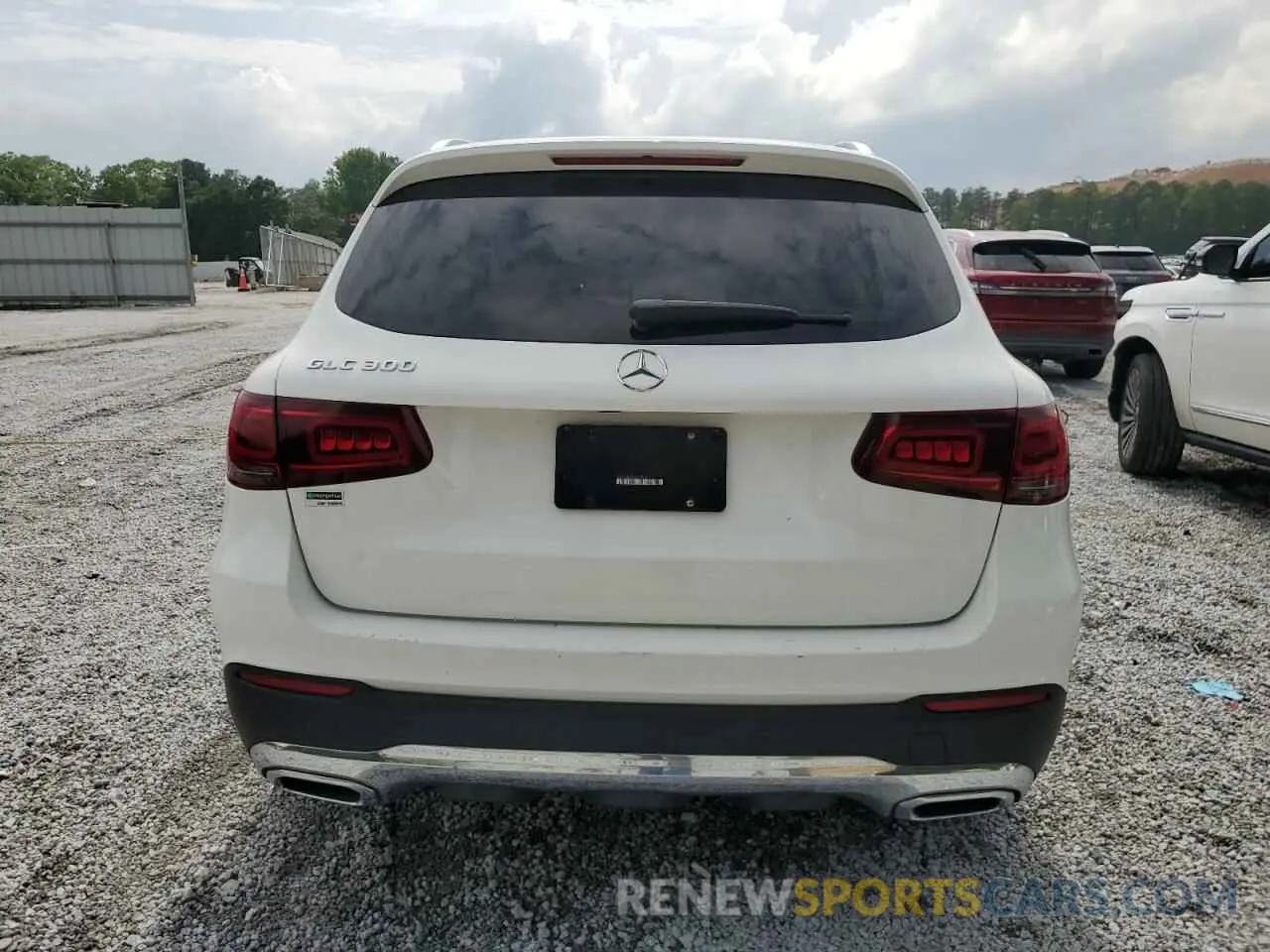 6 Photograph of a damaged car W1N0G8EB7LF773546 MERCEDES-BENZ GLC-CLASS 2020
