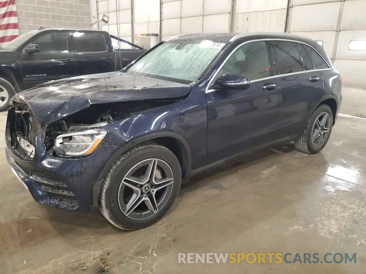 1 Photograph of a damaged car W1N0G8EB8LF845824 MERCEDES-BENZ GLC-CLASS 2020